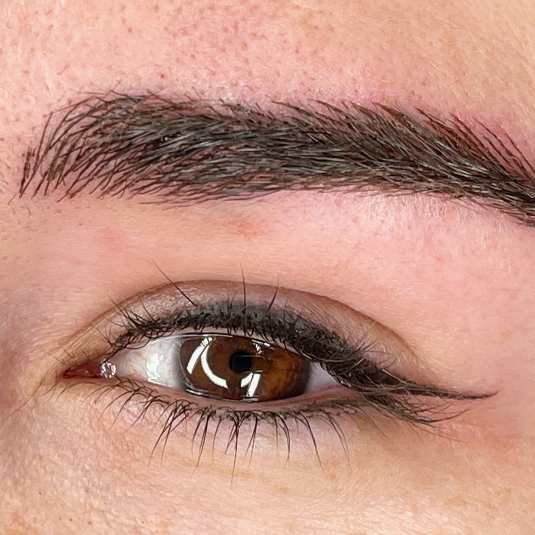 Close image of the result of a micropigmentation work by Deluxe Micropigmentation