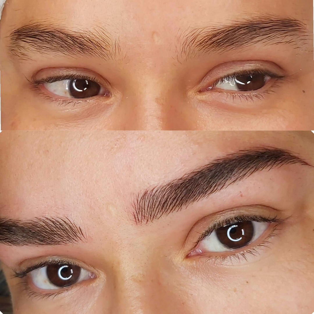 Close image of the result of a micropigmentation work by Deluxe Micropigmentation