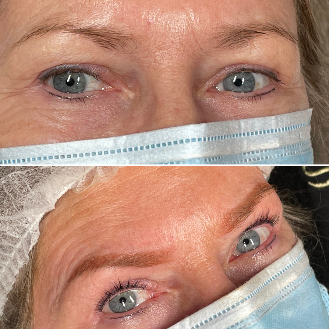 Close image of the result of a micropigmentation work by Deluxe Micropigmentation