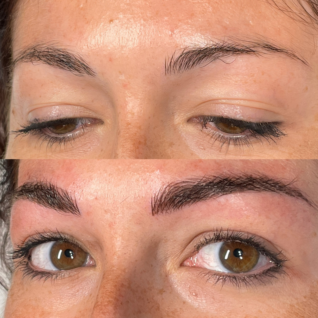 Close image of the result of a micropigmentation work by Deluxe Micropigmentation